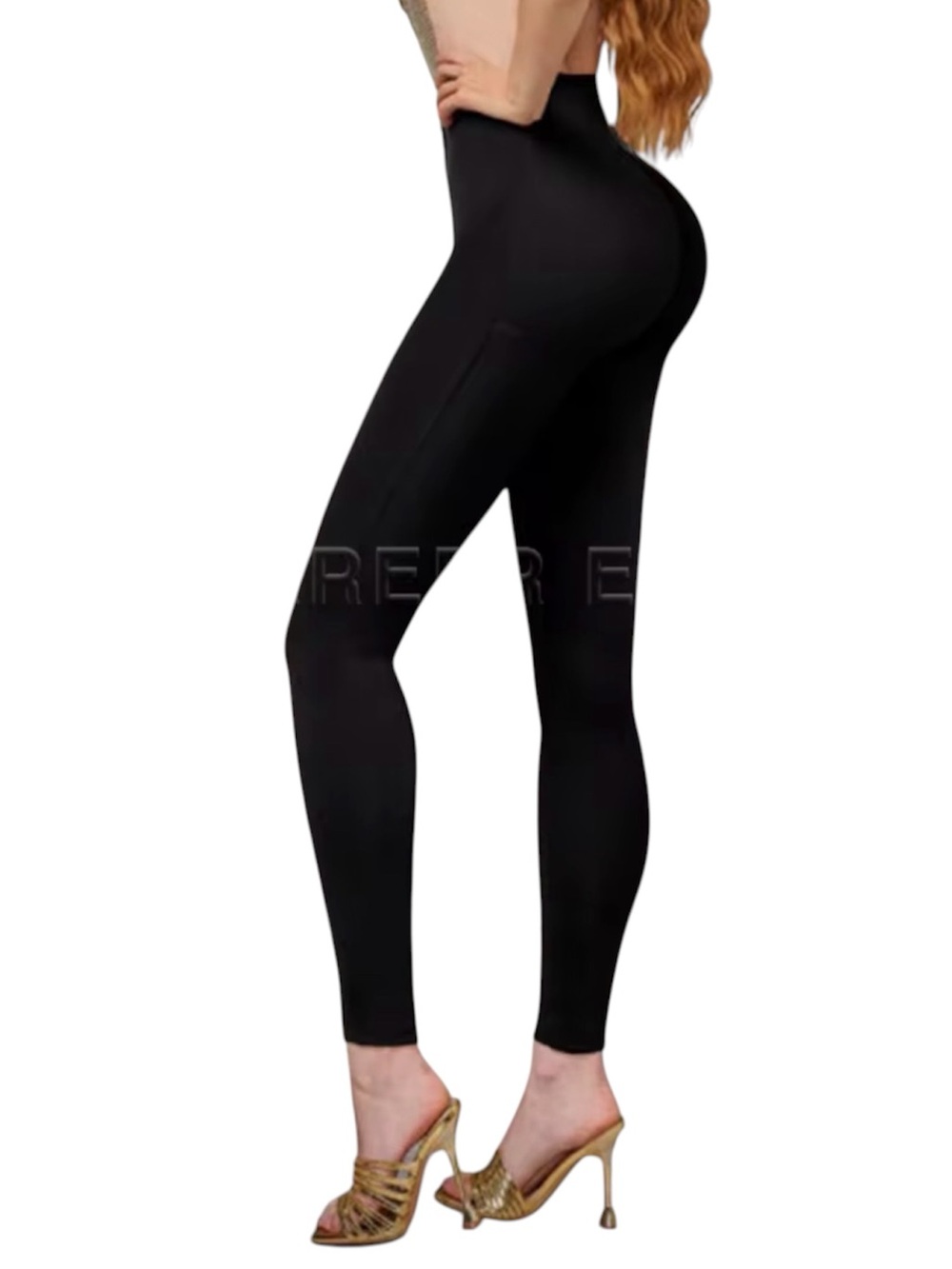 🖤 NEW Black High-Waisted Shapewear Push-Up Leggings 🖤